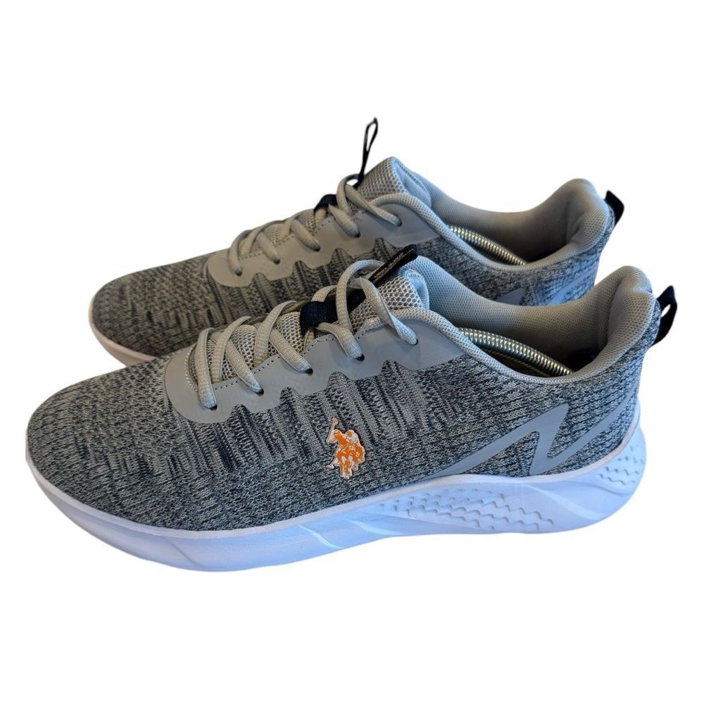 U.S. Polo Assn. Men’s Climb Gray Lace Up Sneakers Size 12M